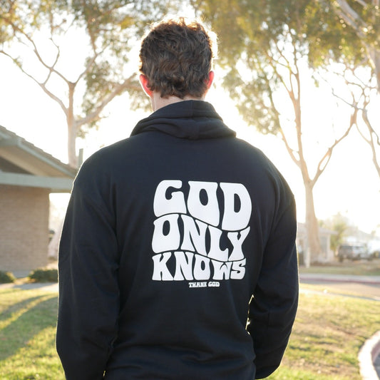 GOD ONLY KNOWS PUFF HOODIE