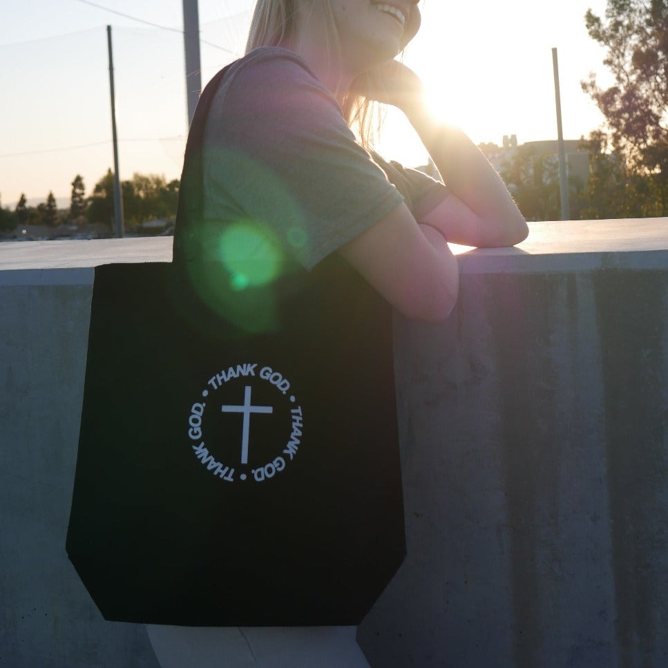 THANK GOD FOR THE CROSS TOTE